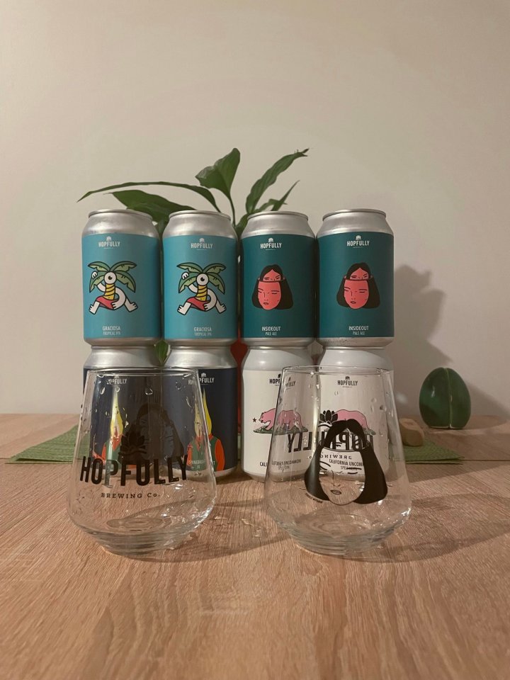 Hopfully Brewing Company, Art & Beer